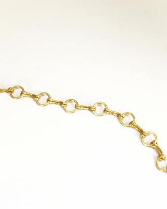 handmade brass bracelet