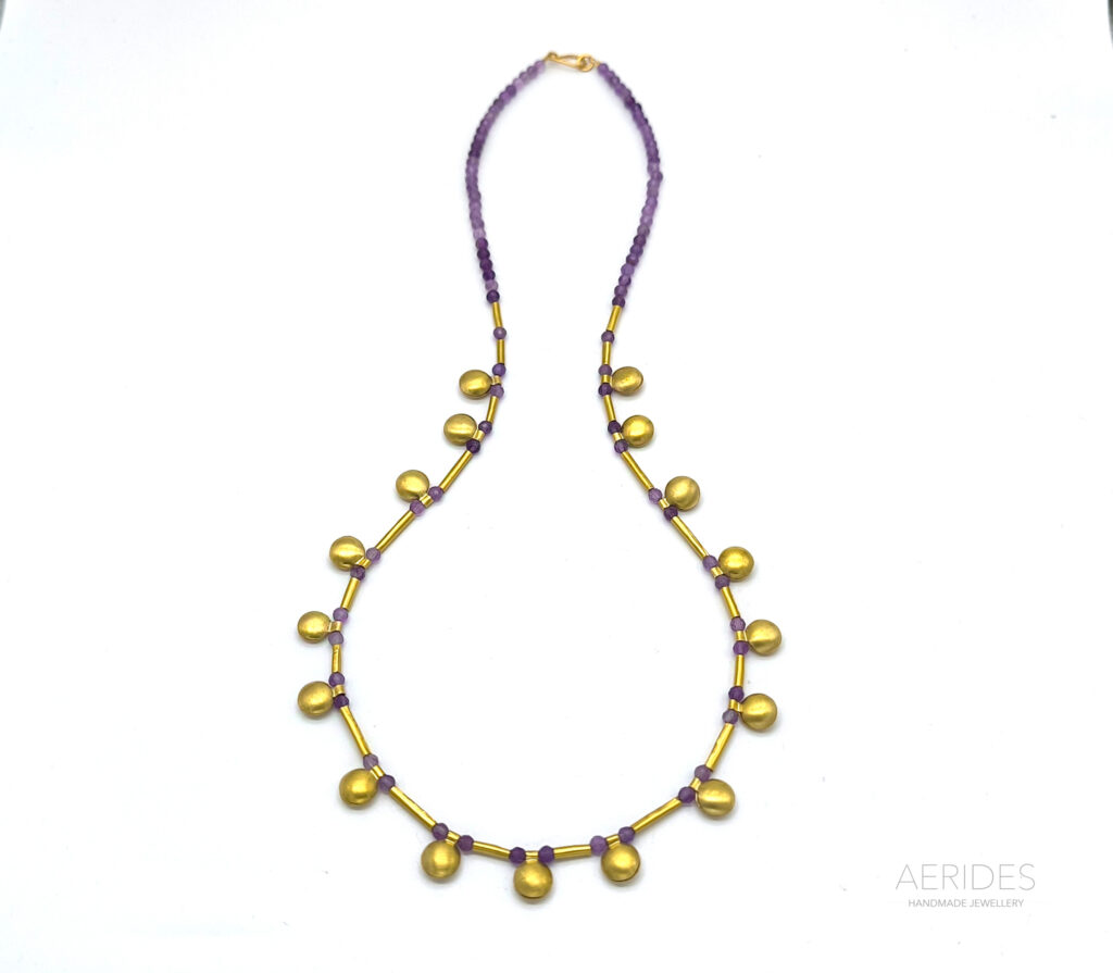 a mycenaean inpired necklace